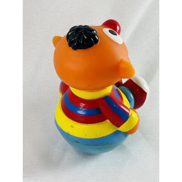 Jim Hensons Productions Muppets Ernie Weeble Wobble Toddler Toy Vintage - Picture 7 of 7